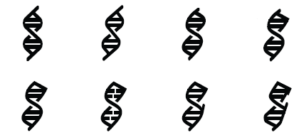 BioNJ Metamorphosis of DNA helix into the shape of New Jersey